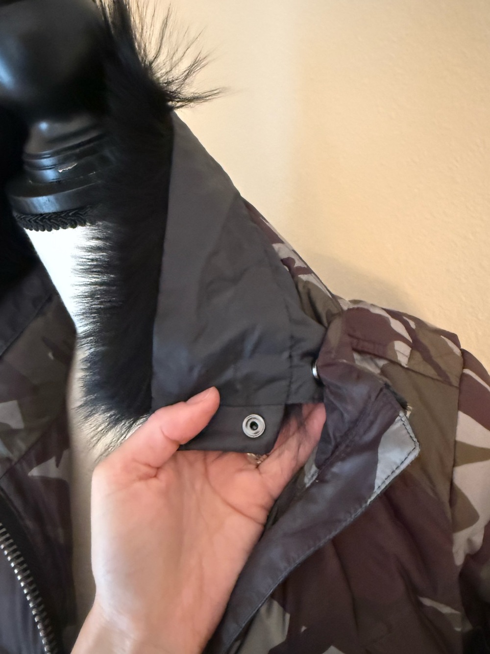 Burberry Brit camo print down jacket - Picture 6 of 14